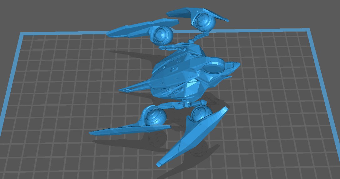 Spaceship in PreForm 4